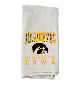Traditional University Of Iowa Towel